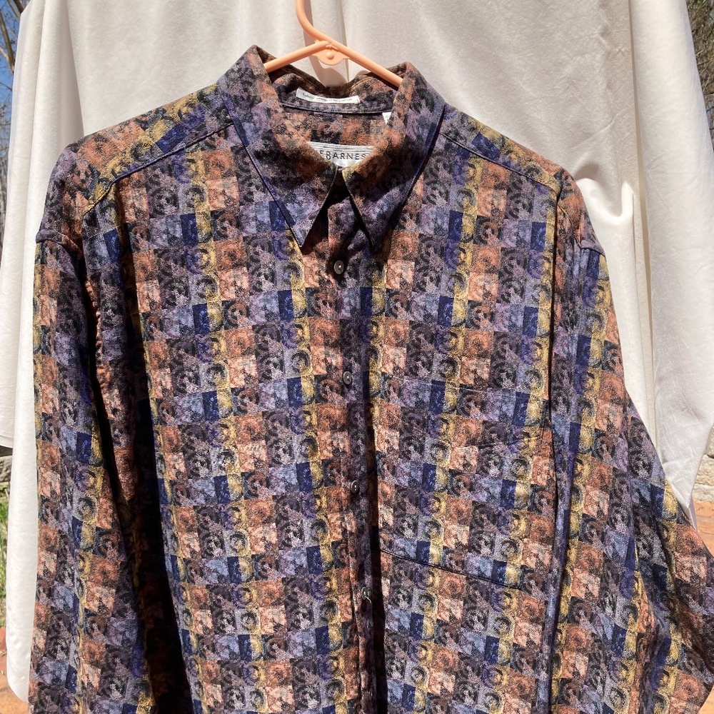 Jhane Barnes vintage long sleeve button down shirt